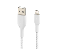 BELKIN Kabel Braided USB- Lightning 15cm biały CAA002bt0MWH - 711636 - zdjęcie 3